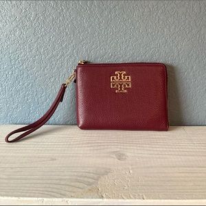 Tory Burch - Burgundy Wristlet